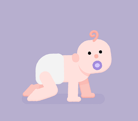 Baby crawling loader